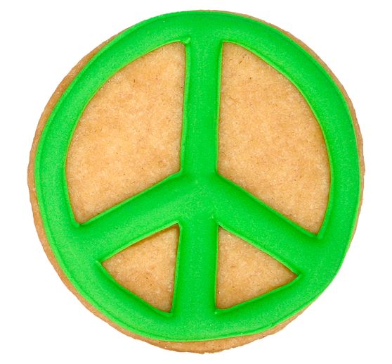 Cookie cutter "Peace"