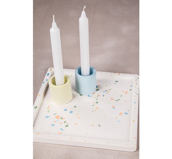 Casting mould "Decorative plate square"