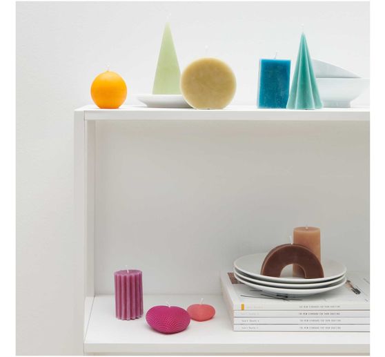 Silicone candle casting mould "Rainbow"