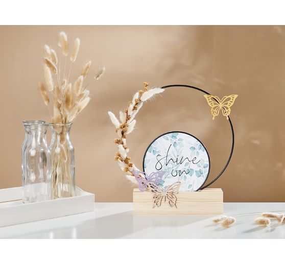 Kovový kroužek "Circle", černý