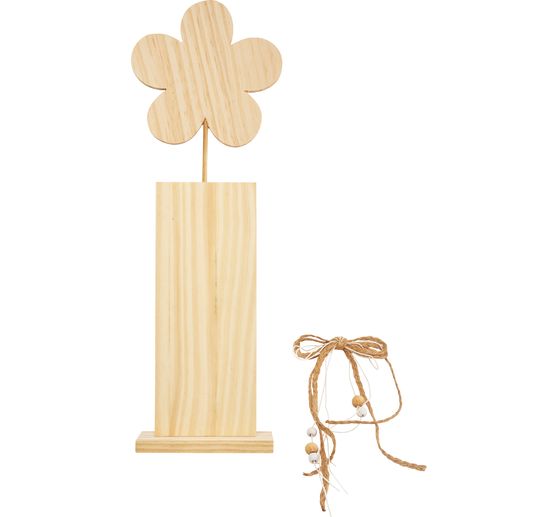 VBS dřevěný stojan květina