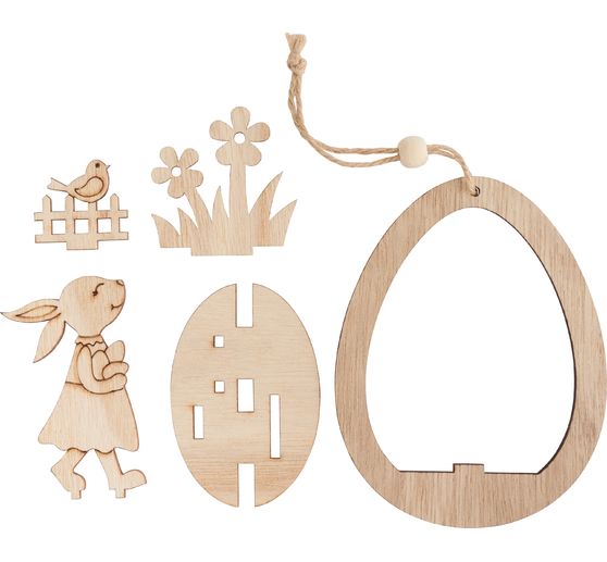 Dekorativní přívěsky VBS "Lískulka u plotu"