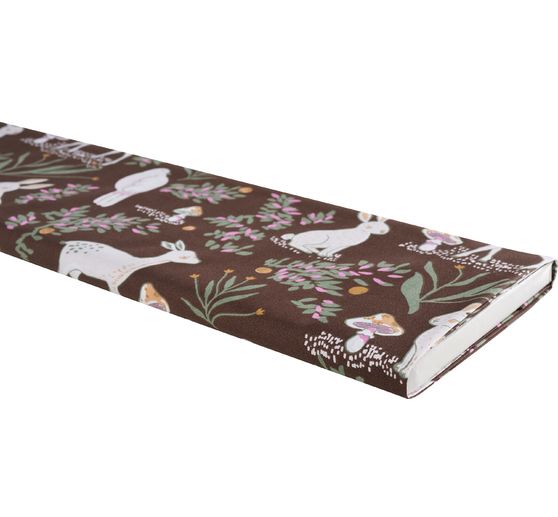 Cotton fabric "Deer and mushrooms"