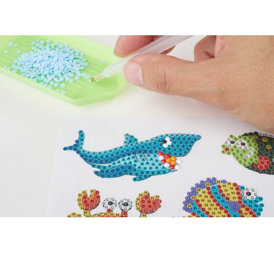 Diamond Painting Sticker craft set "Underwater World"