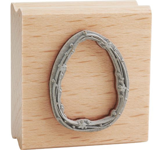 Wooden stamp "Easter egg"