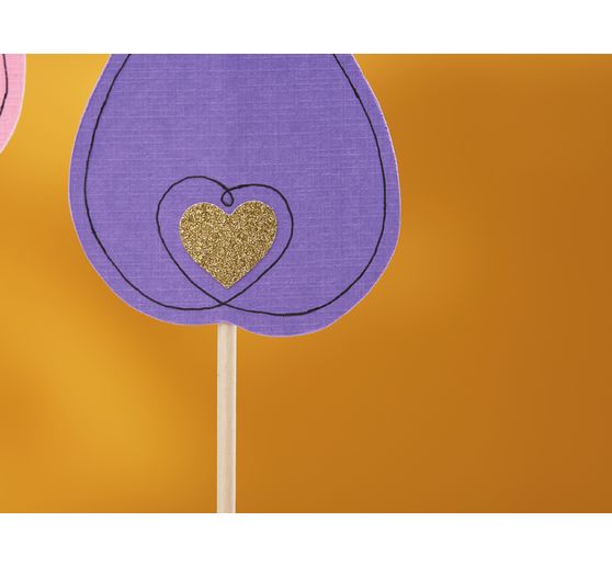 VBS Linen cardboard "Happy Days"