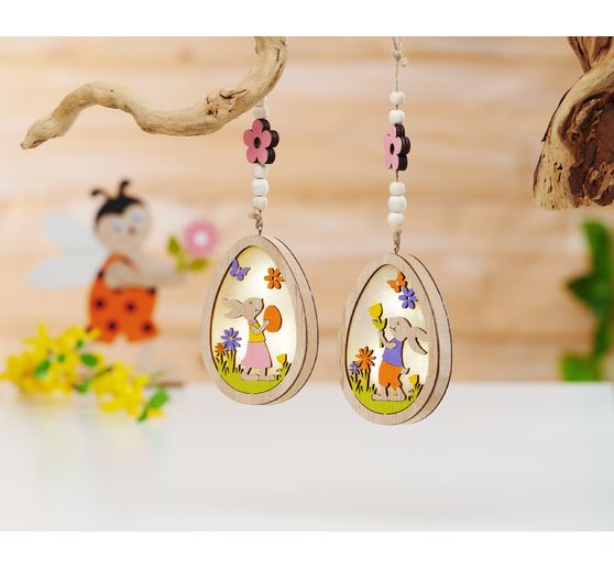 VBS Egg pendant with LED "Hasi"
