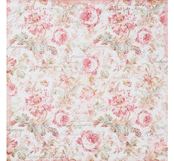 Scrapbook blok "Rose Parfum pozadí"