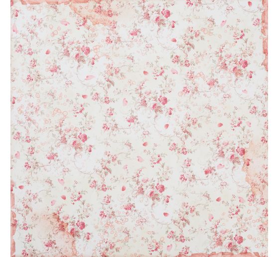 Scrapbook blok "Rose Parfum pozadí"