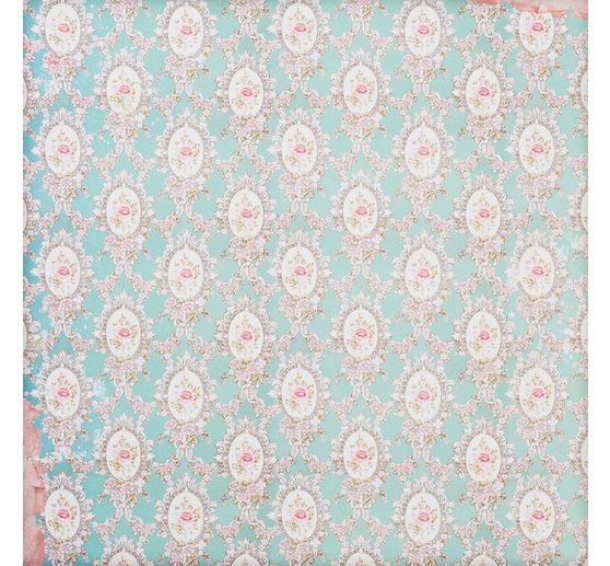 Scrapbook blok "Rose Parfum pozadí"