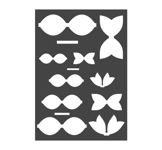 VBS Stencils set "Boxes with bow"