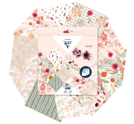 Folding paper assortment "Dried flowers"