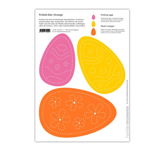 Prickle template set "Easter friends"