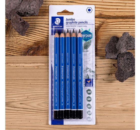STAEDTLER Lumograph pencils "Jumbo"