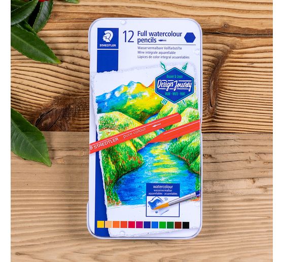 STAEDTLER Akvarel "Plnobarevné tužky"