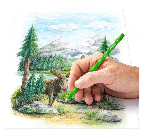 STAEDTLER Colored pencils, 72 parts