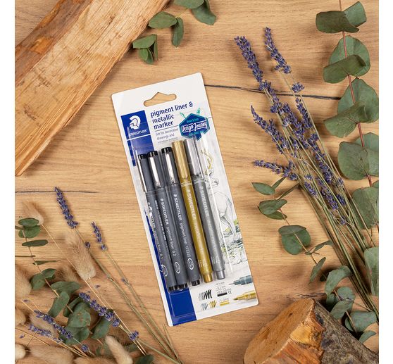 STAEDTLER Pigment Liner & Metallic Marker