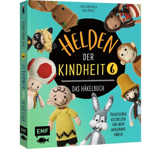 Kniha "Helden der Kindheit - Das Häkelbuch - Band 6"