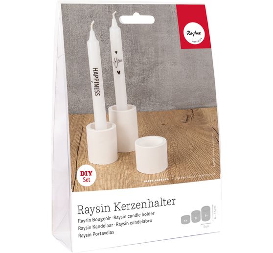Creative set "Raysin candle holder"