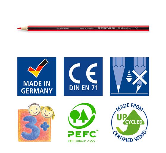 STAEDTLER Noris colour "Colored pencils", set of 10 + 2 free