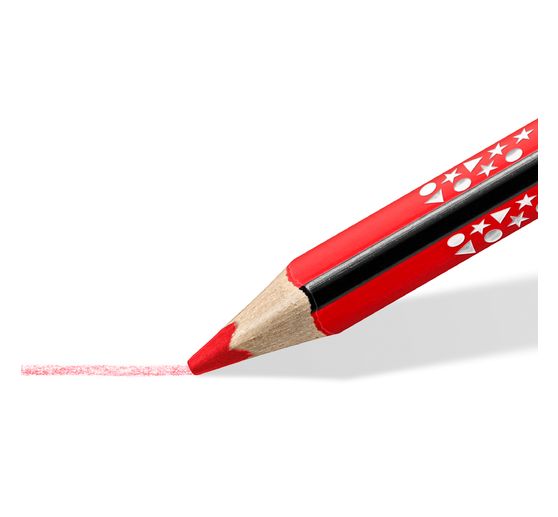 STAEDTLER Noris colour "Jumbo colored pencils", set of 9 + 1 free