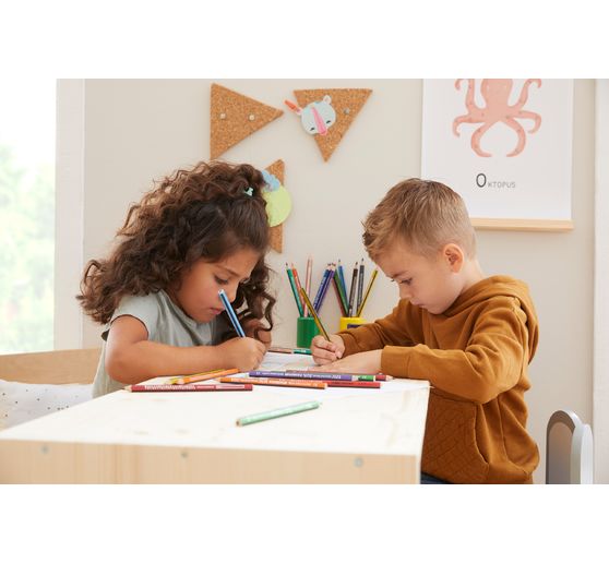 STAEDTLER Noris colour "Jumbo colored pencils", set of 9 + 1 free