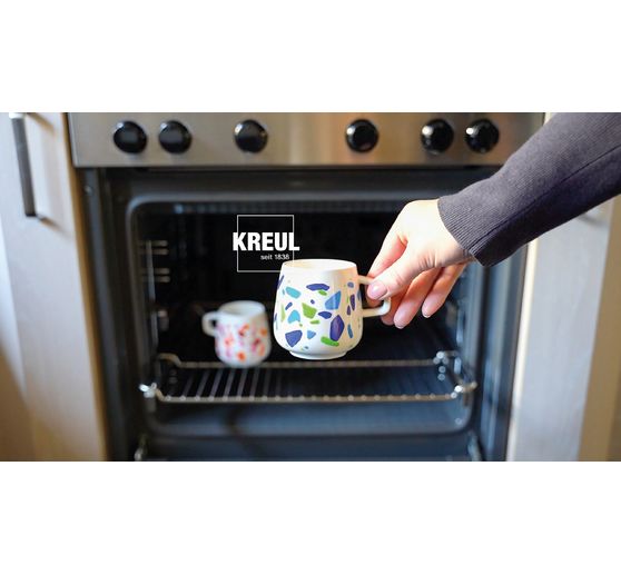 KREUL Glass & Porcelain classic set "Color Living"