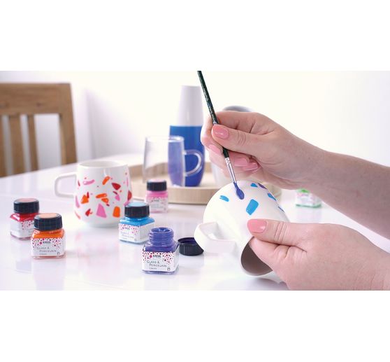 KREUL Glass & Porcelain classic set "Color Living"