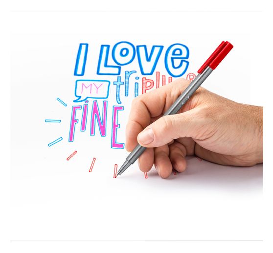 STAEDTLER tenkokresba Triplus "Happy"