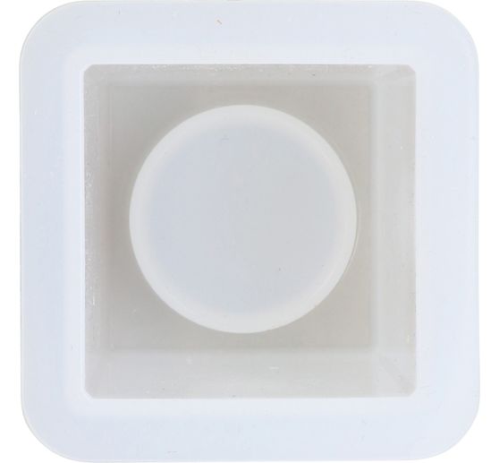 Silicone casting mould "Tealight mold square"