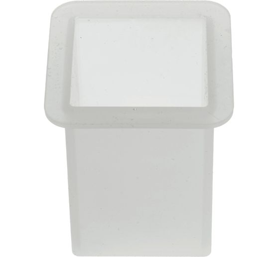 Silicone casting mould "Tealight mold square"