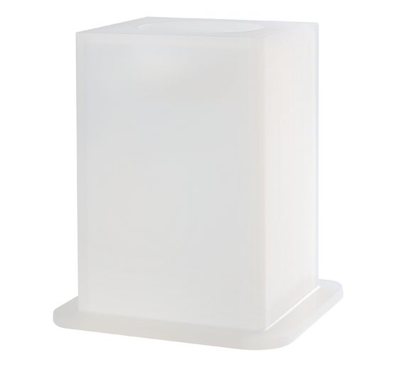 Silicone casting mould "Tealight mold square"