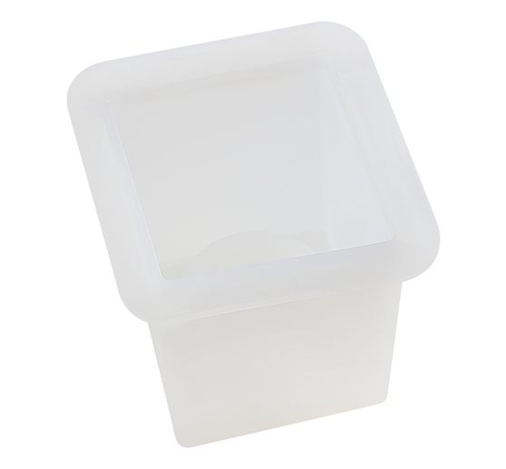 Silicone casting mould "Tealight mold square"