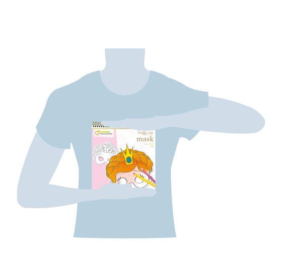 Mask coloring book Graffy Pop "Girl"