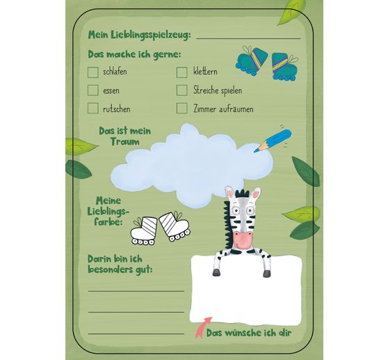 Kniha přátel "Moji velcí zvířecí přátelé"