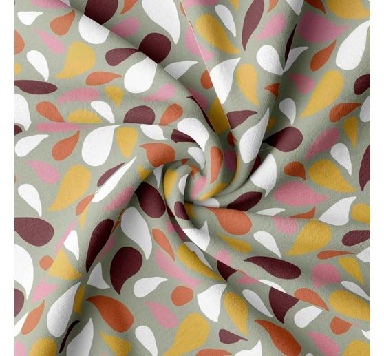 Cotton fabric "Drops"