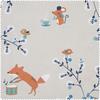 Cotton fabric "Animals in the forest"