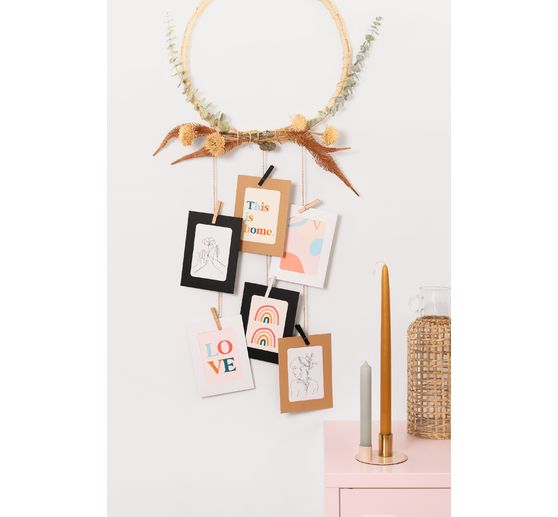 Sada na tvoření "Věnec z obrazových rámečků"