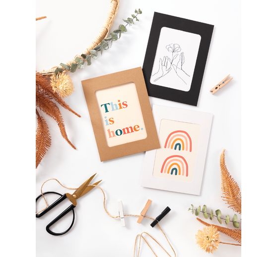 Sada na tvoření "Věnec z obrazových rámečků"