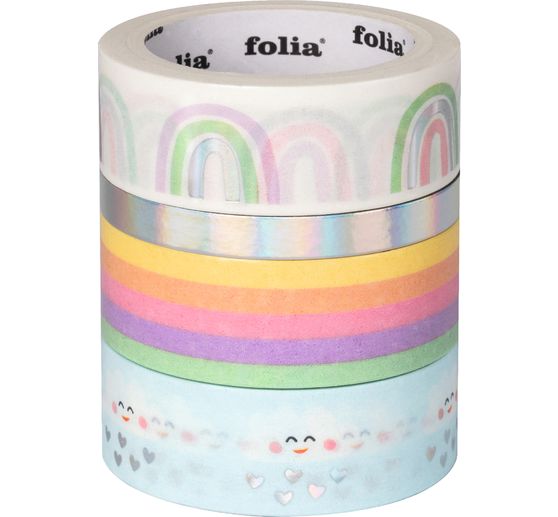 Washi Tape Set "Hot Foil Rainbow"