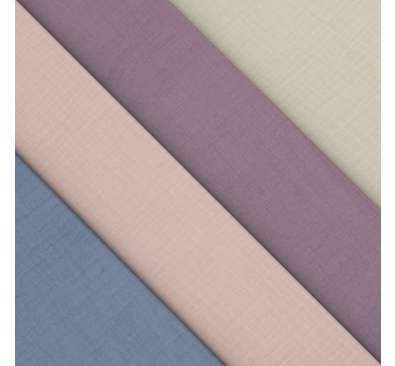 Muslin cotton fabric "Uni"