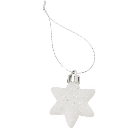 Christmas stars made of plastic
