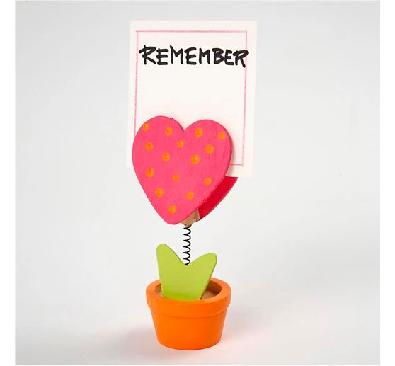 Note holder "Flower pots"