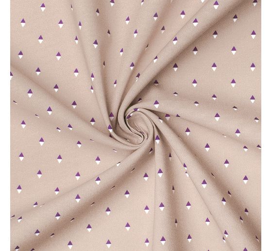 Cotton fabric "Brilliant" Rhombus