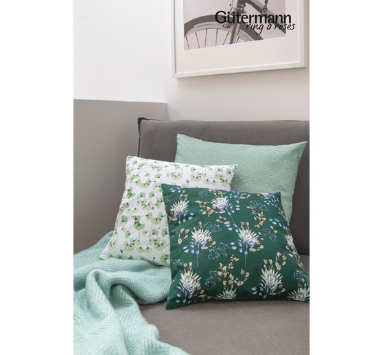 Cotton fabric "Brilliant" bright flowers