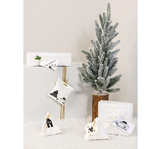 Xmas" stírací nálepka