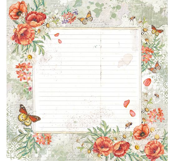 Scrapbook paper "Enchanted Land"