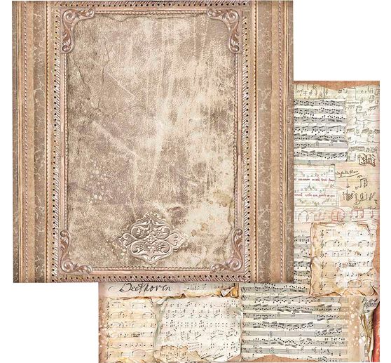 Scrapbook block "Vintage Library Backgrounds"