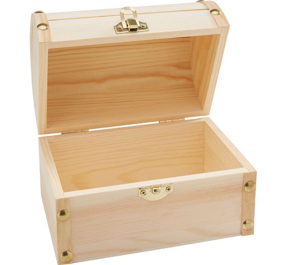 VBS Round lid chest with fitting