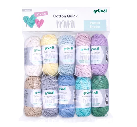 Gründl Cotton Quick Mini "Pastell Shades"